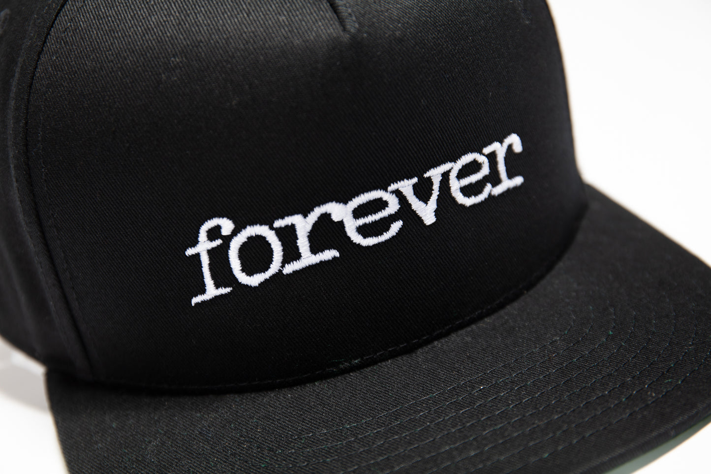 Forever Snapback Hat (Black)