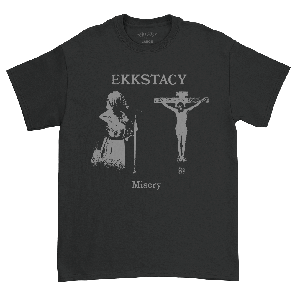 Crucifix Misery T-Shirt (Black)
